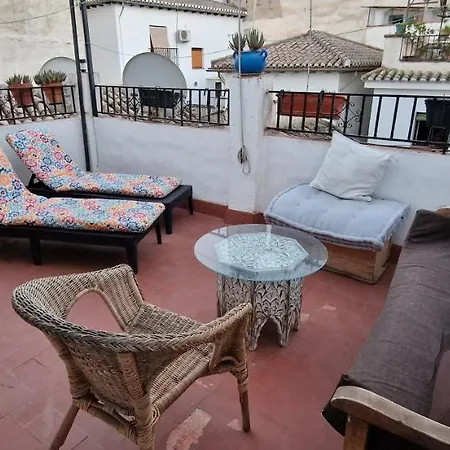 Vakantiehuis Casa En El Albaicin Alto- 5 Min Mirador San Nicolas Granada