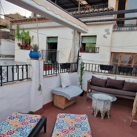 Vakantiehuis Casa En El Albaicin Alto- 5 Min Mirador San Nicolas